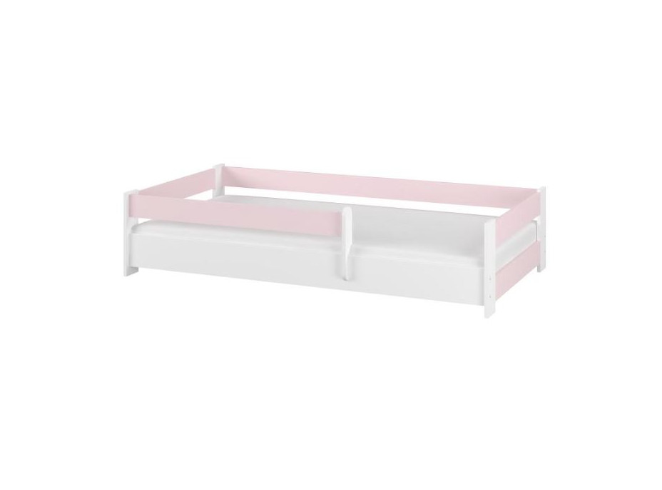 Dětská postel SIMPLE - růžová - 160x80 cm