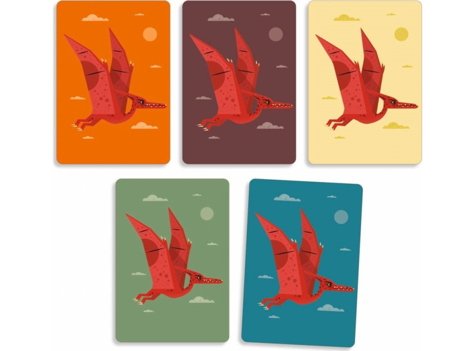 DJECO Karetní hra Dino draft