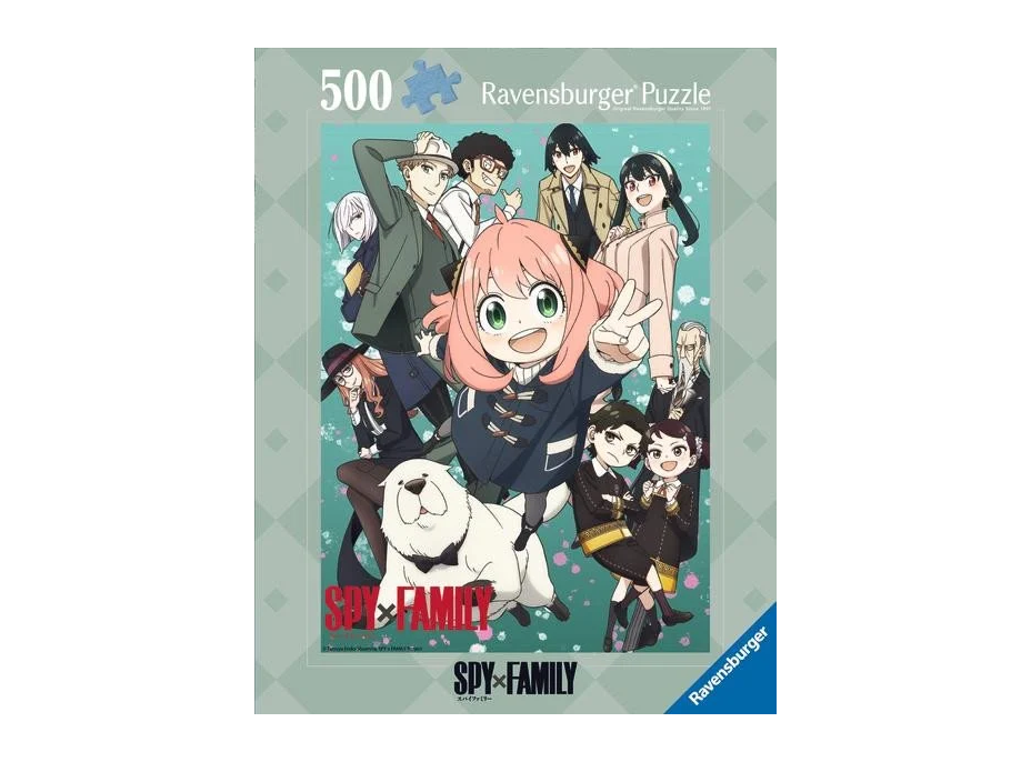 RAVENSBURGER Puzzle Spy X Family 500 dílků