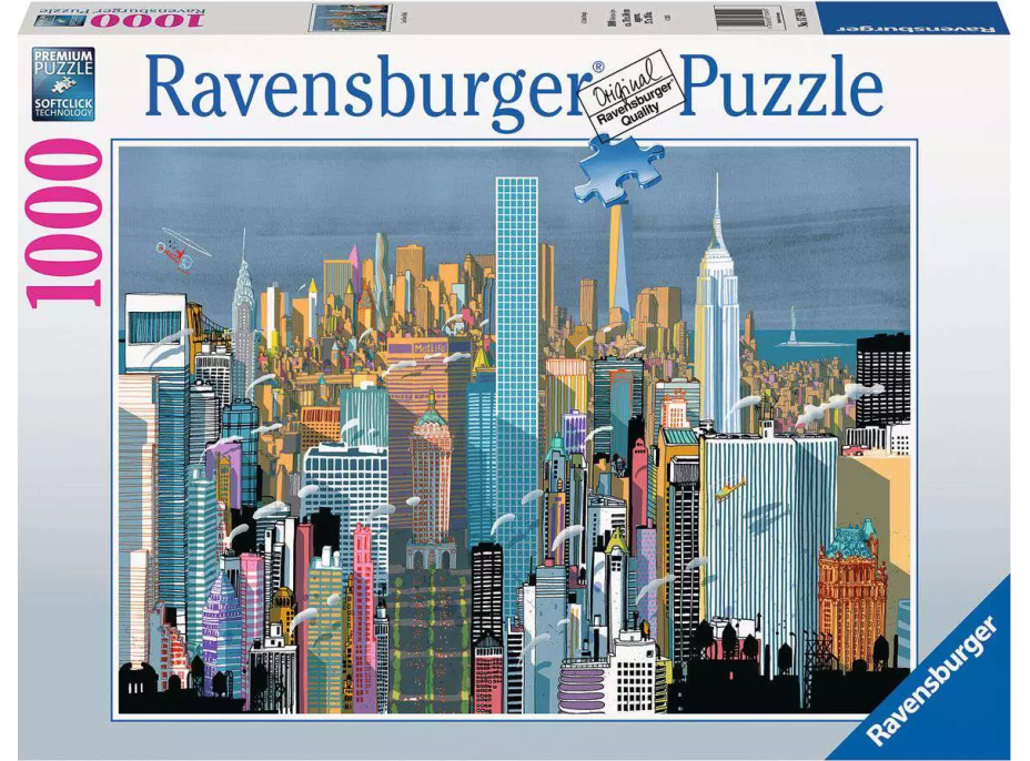 RAVENSBURGER Puzzle Město New York 1000 dílků