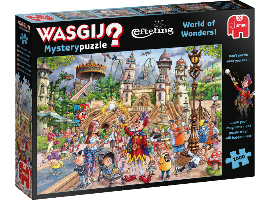 JUMBO Puzzle WASGIJ Mystery Efteling: Svět zázraků! 1000 dílků