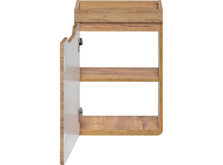 Koupelnová závěsná skříňka pod umyvadlo BÁRA 40 cm - Gold craft dub