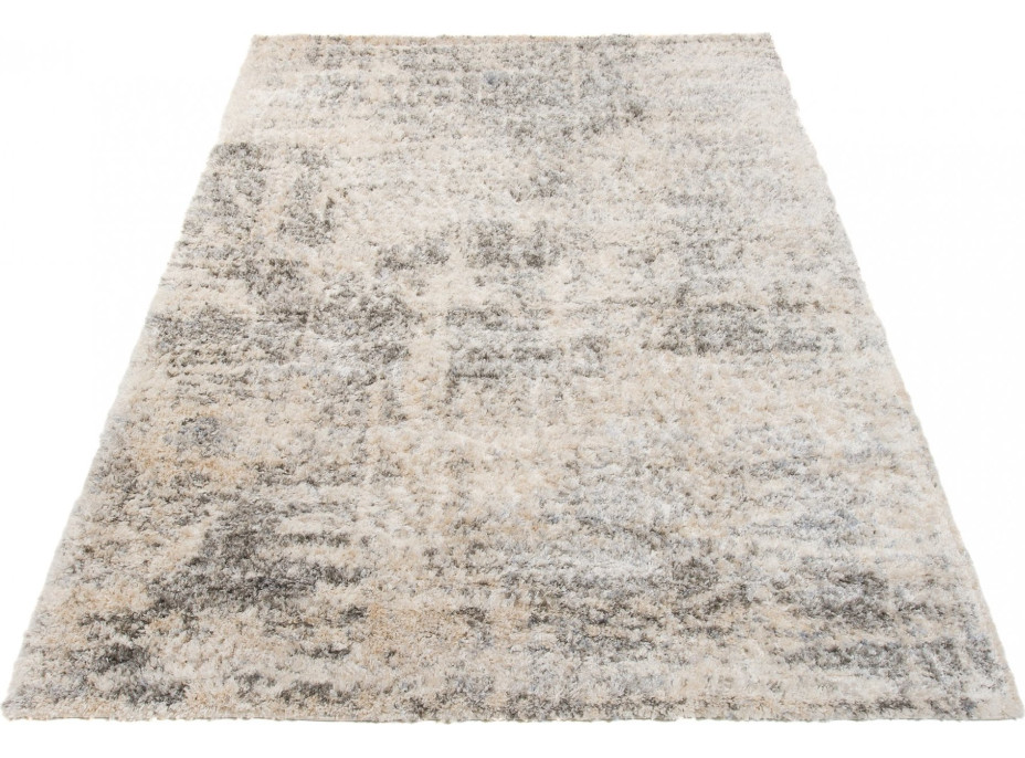 Kusový koberec Shaggy VERSAY Style - světle šedý