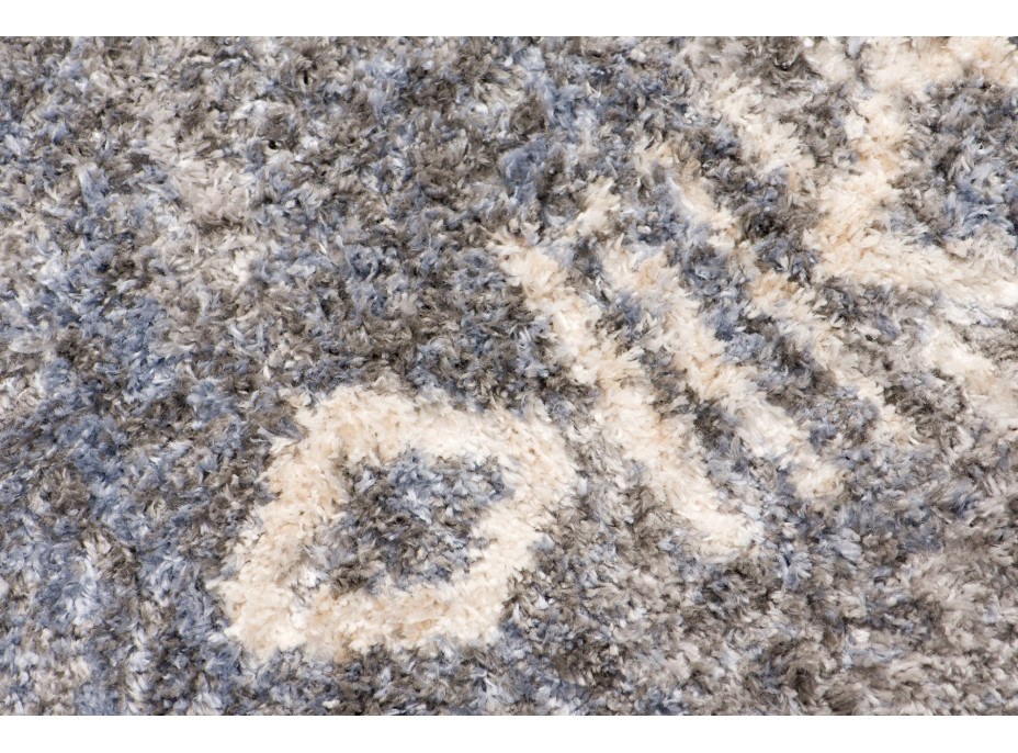Kusový koberec Shaggy VERSAY Indi - tmavě šedý