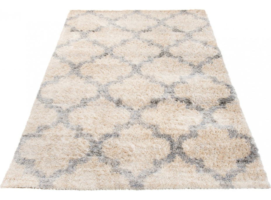 Kusový koberec Shaggy VERSAY Maroko - béžový