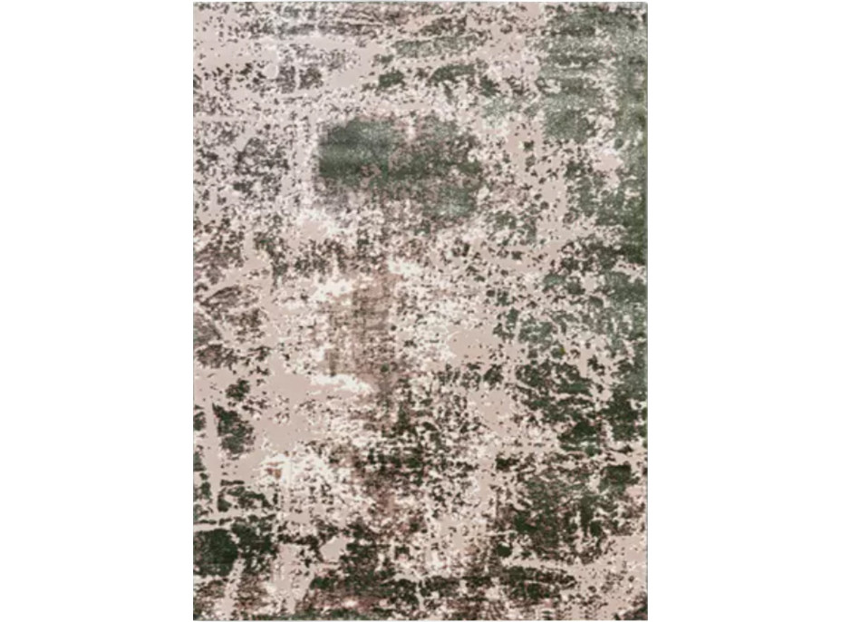 Kusový koberec ASTHANE Nest - béžový/tmavě zelený