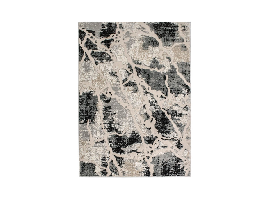 Kusový koberec TANGO Roots - šedý/tmavě šedý