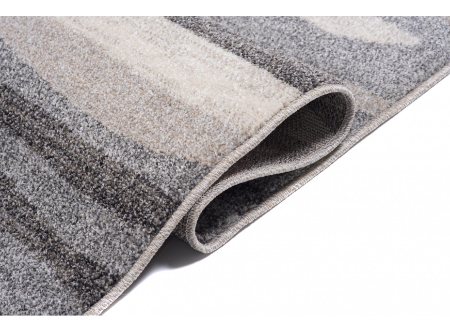 Kusový koberec SARI Ripple - šedý