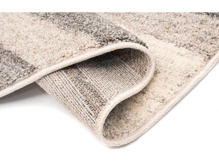 Kusový kulatý koberec SARI Mist - béžový