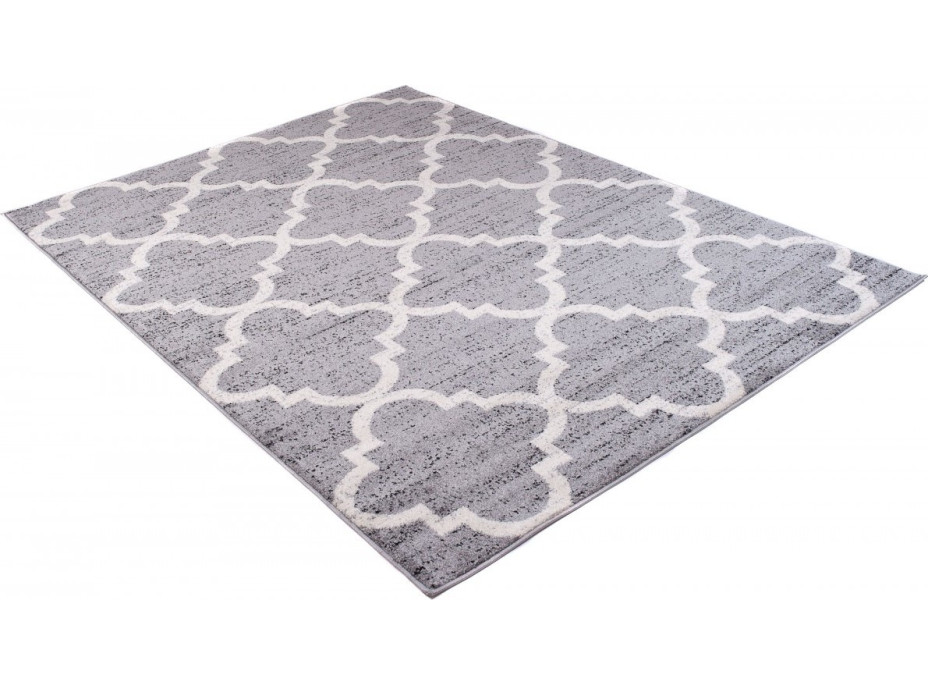 Kusový koberec JÁVA Maroko - šedý