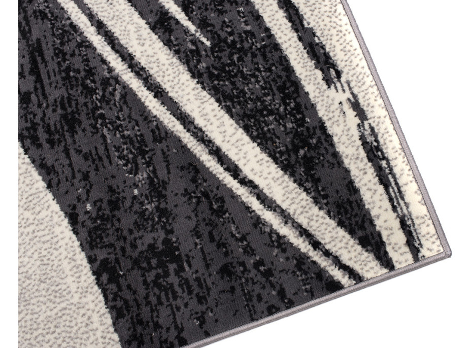 Kusový koberec TAPIS Soft - tmavě šedý/krémový