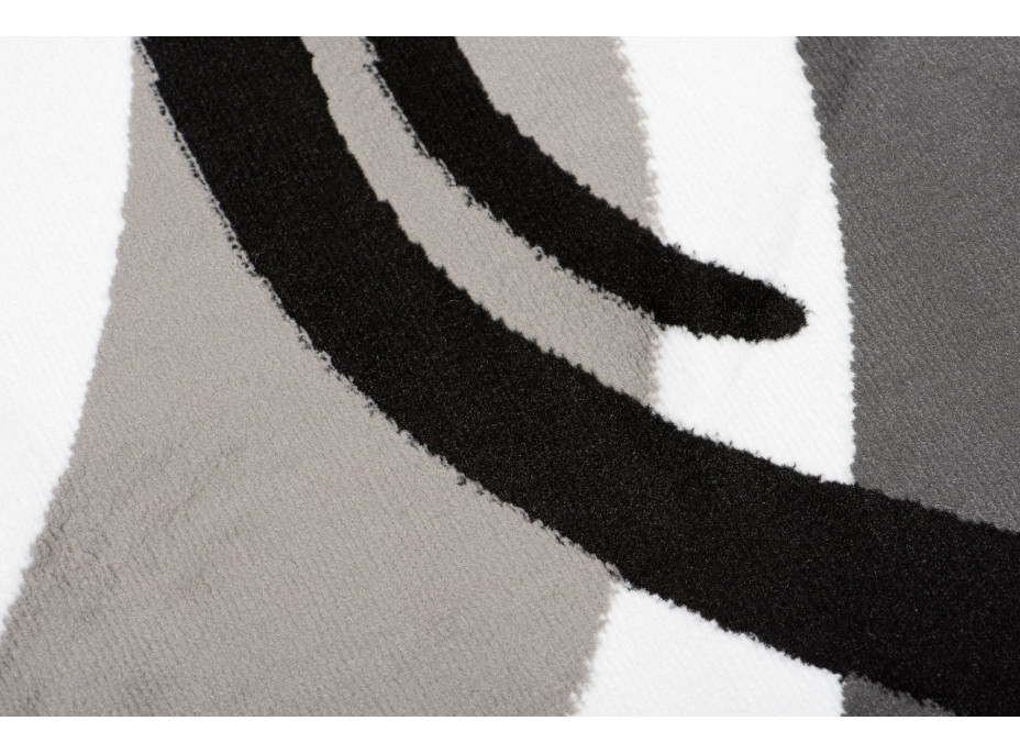 Kusový koberec TAPIS Vlny - tmavě šedý/šedý
