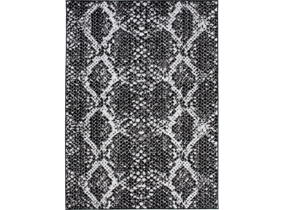 Kusový koberec TAPIS Snake - černý
