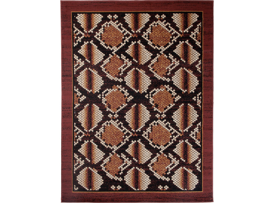 Kusový koberec TAPIS Python - hnědý