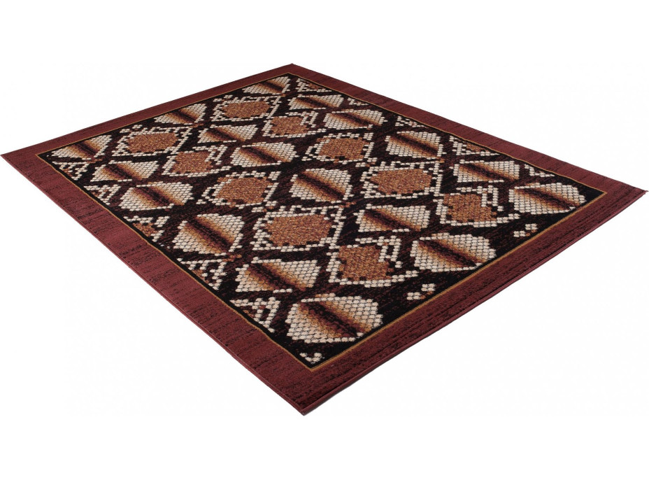 Kusový koberec TAPIS Python - hnědý
