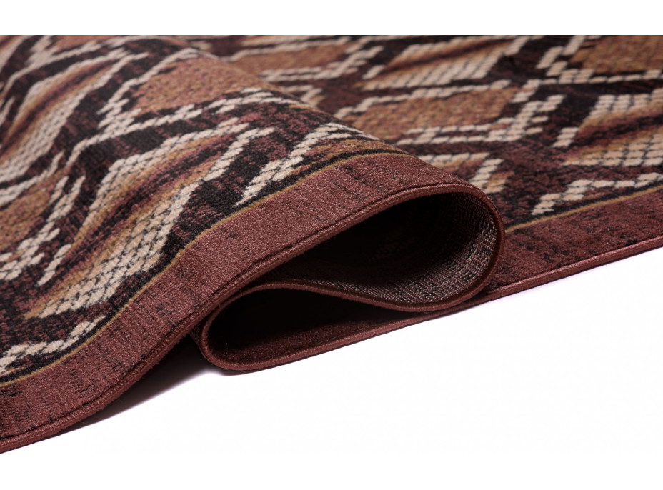 Kusový koberec TAPIS Python - hnědý