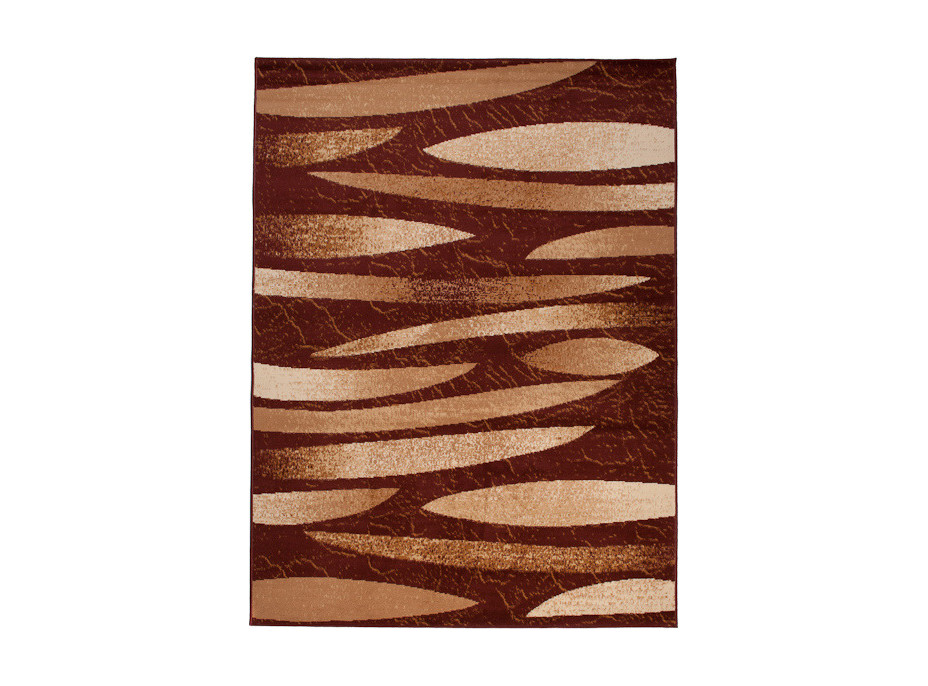 Kusový koberec TAPIS Linocut - hnědý