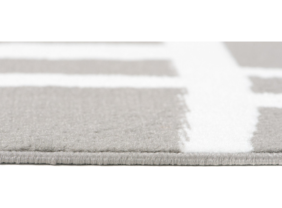 Kusový koberec TAPIS Flick - šedý