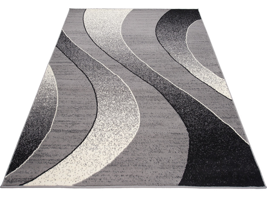 Kusový koberec TAPIS Waves - světle šedý
