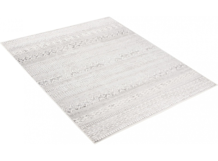 Kusový koberec GRACE Ethnic - krémový/světle šedý