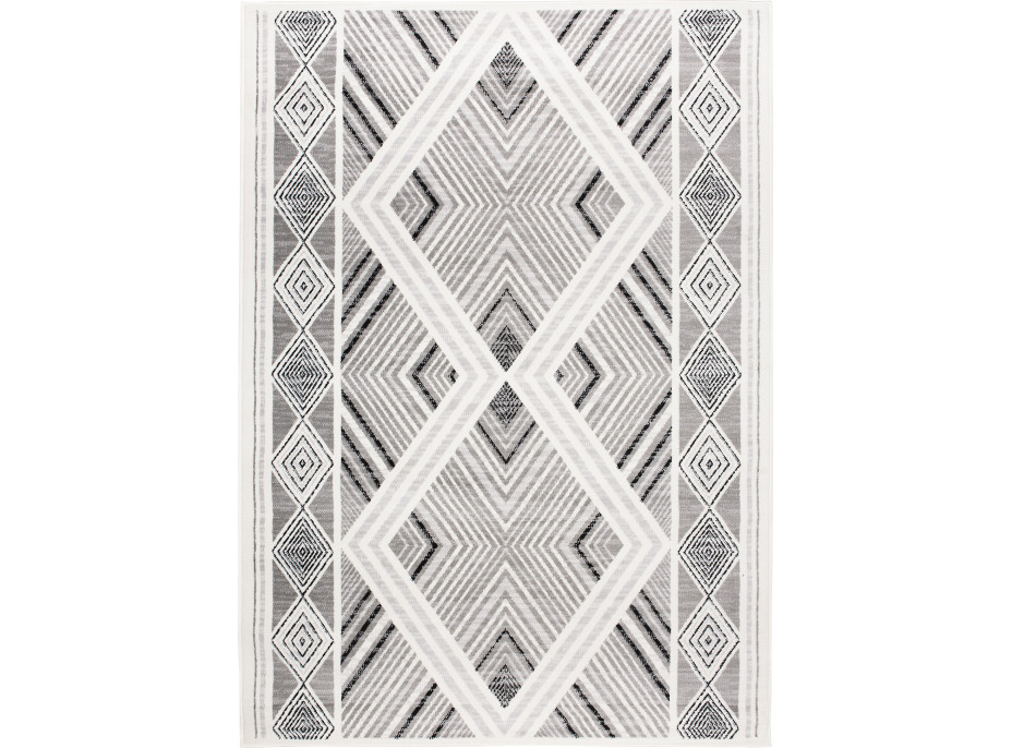 Kusový koberec GRACE Ethno - krémový/světle šedý
