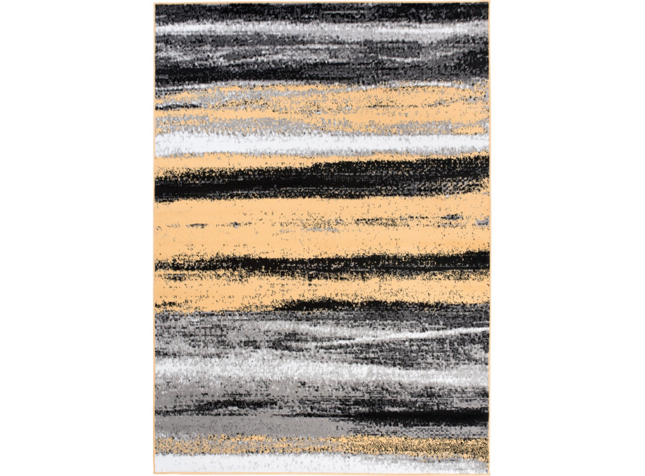 Kusový koberec MAYA Dunes - žlutý/šedý