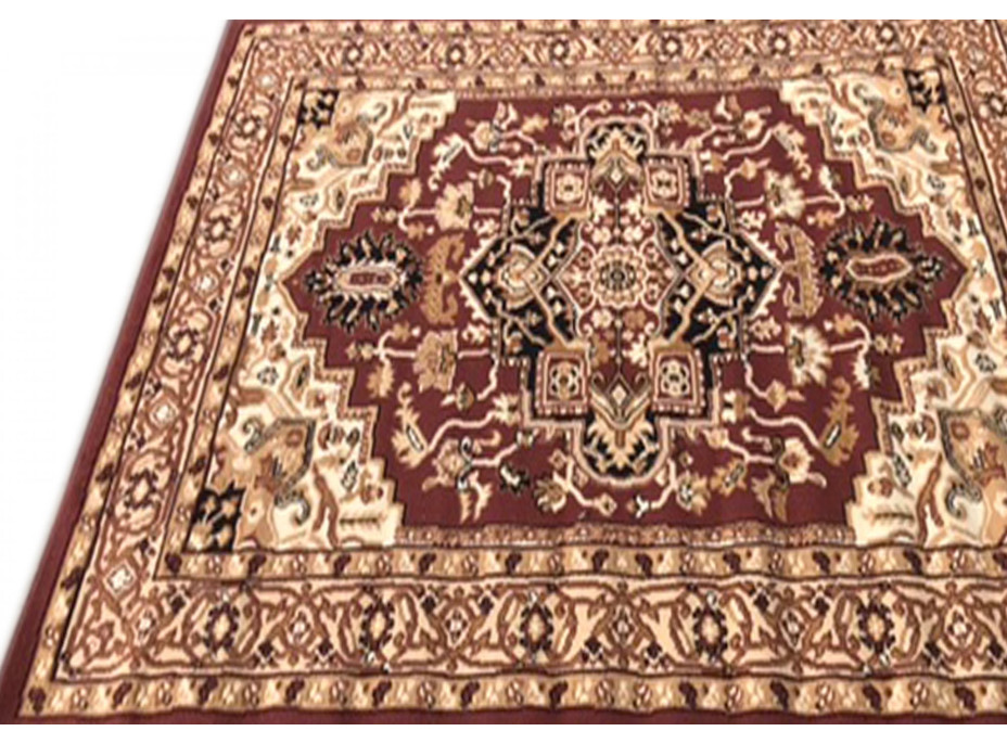 Kusový koberec EUFRAT Kufa - hnědý