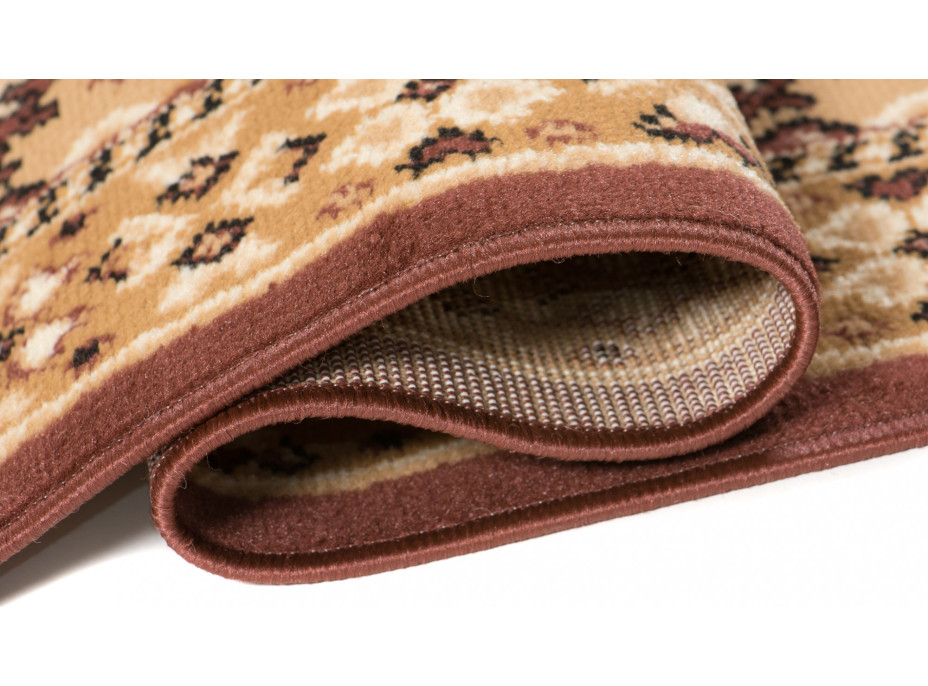 Kusový koberec EUFRAT Diwaniya - hnědý/béžový
