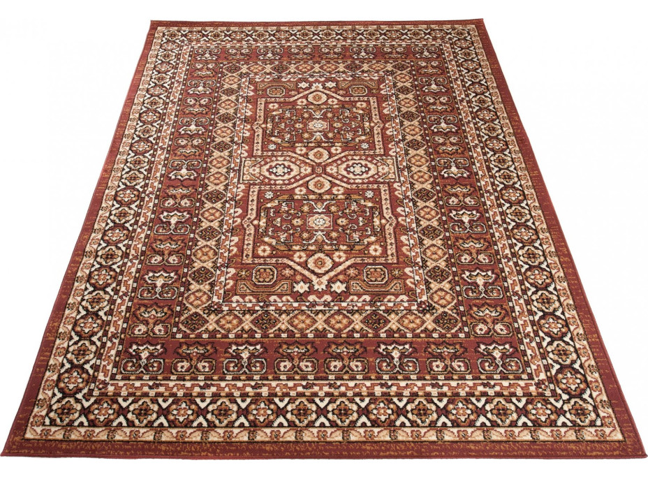 Kusový koberec EUFRAT Rakka - hnědý