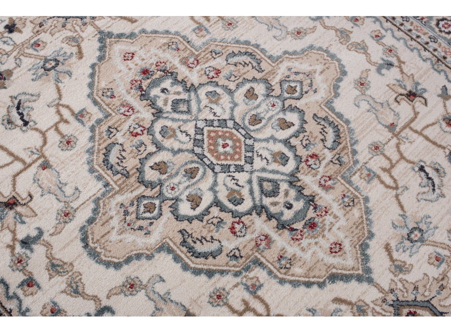 Kusový koberec COLORADO Ornament - bílý