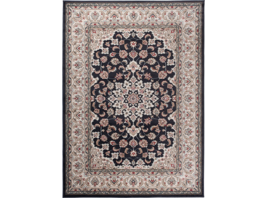 Kusový koberec COLORADO Rosette - tmavě šedý