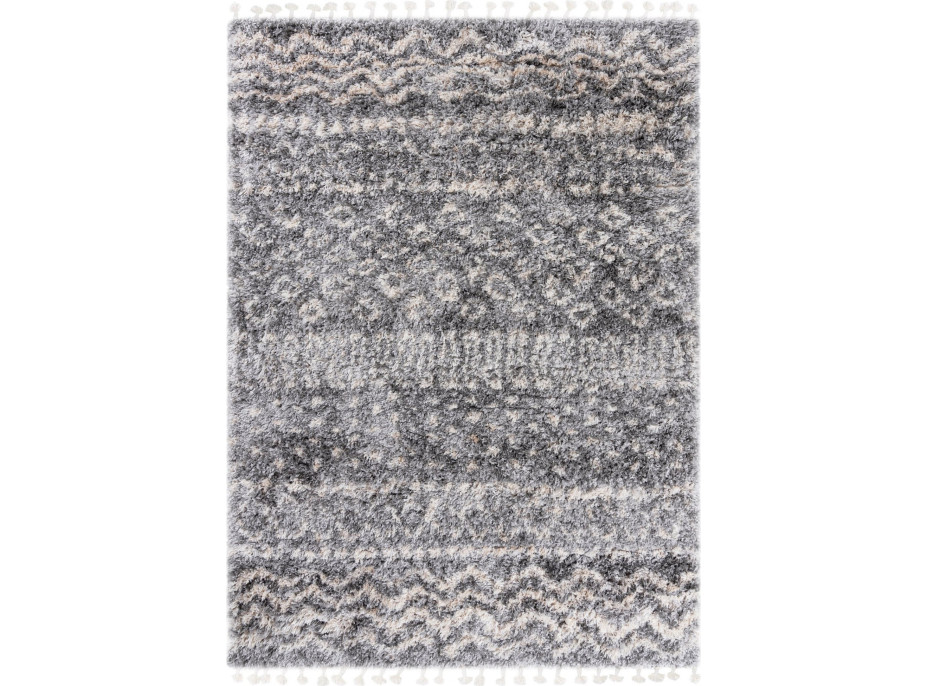 Kusový koberec AZTEC šedý - typ D