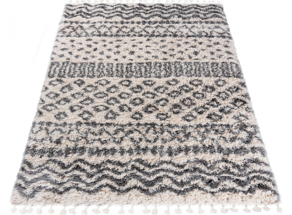 Kusový koberec AZTEC krémový - typ D