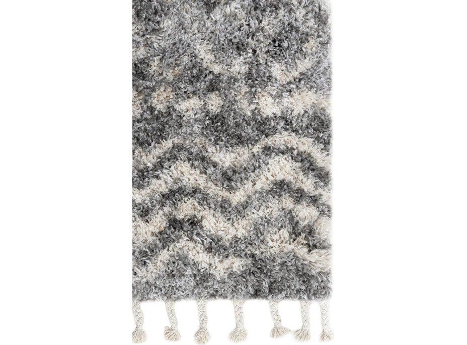 Kusový koberec AZTEC šedý - typ D