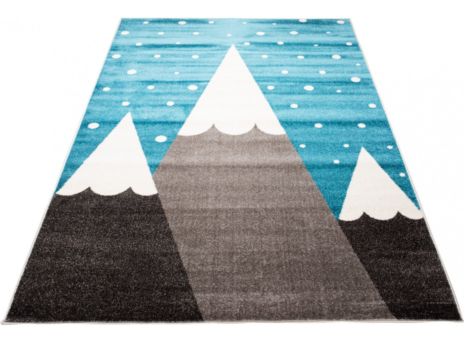Kusový koberec FIESTA Mountains - modrý