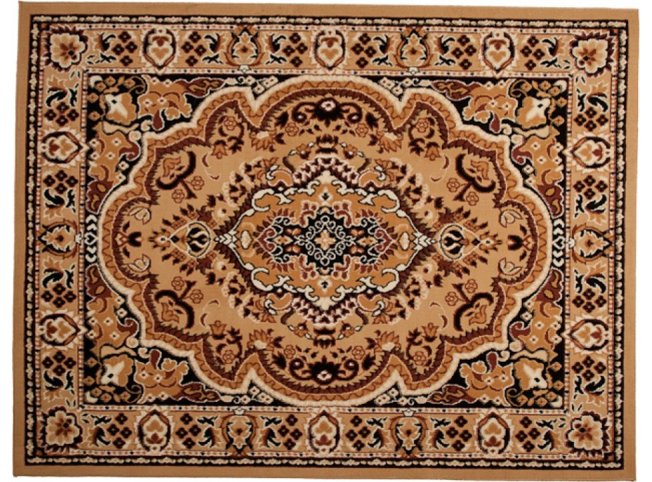 Kusový koberec ATLAS Orient - tmavě béžový/hnědý