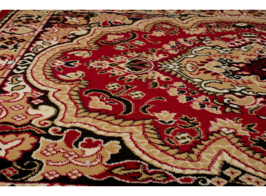 Kusový koberec ATLAS Orient - béžový/červený