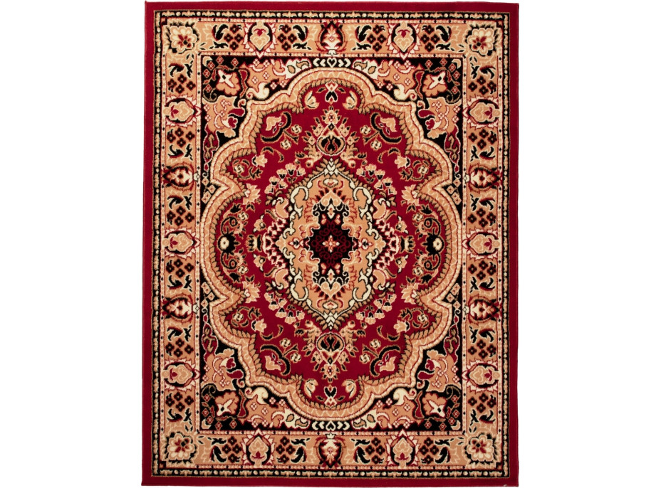 Kusový koberec ATLAS Orient - béžový/červený