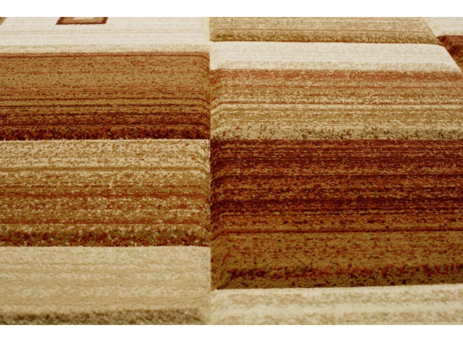 Kusový koberec ANTOGYA Sprig - krémový/hnědý