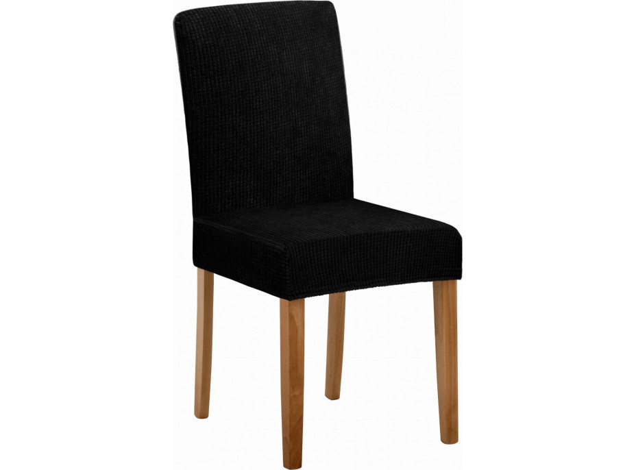 Potah na jídelní židli FLEXI COVER - černý