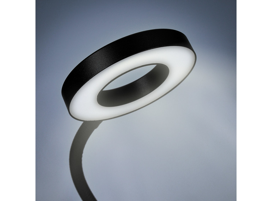 LED stmívatelná stolní lampička s klipem - 300lm - USB