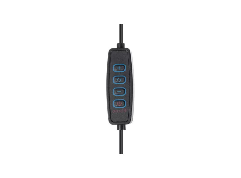 Stolní USB LED lampa 2v1 Izoxis - černá
