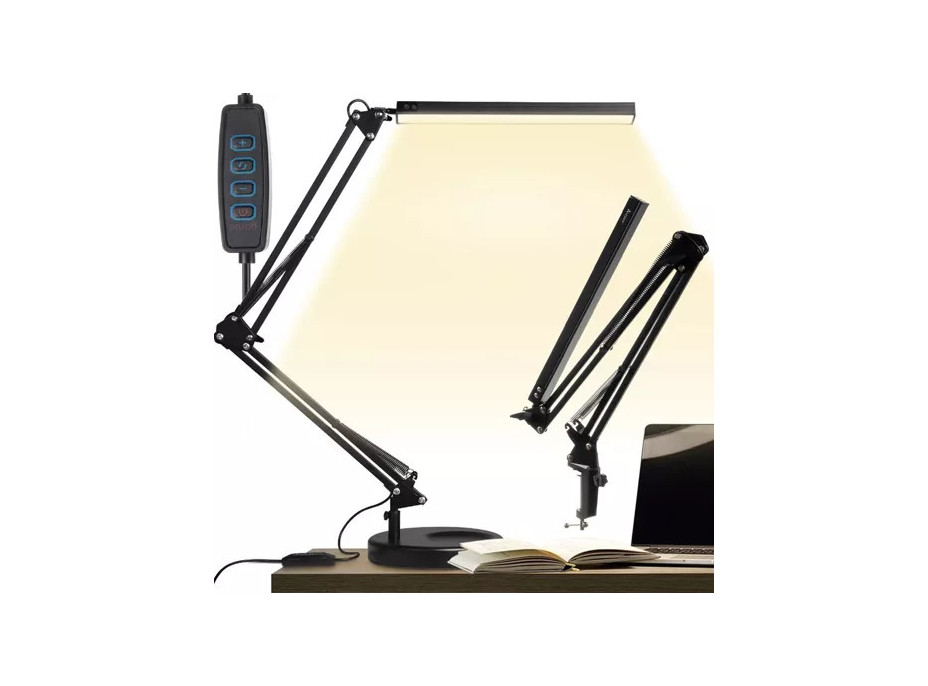 Stolní USB LED lampa 2v1 Izoxis - černá