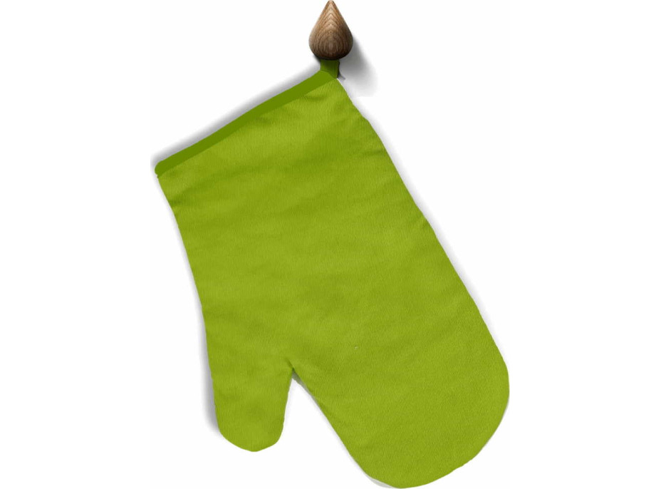 Kuchyňská rukavice CLARO 17x28 cm - zelená