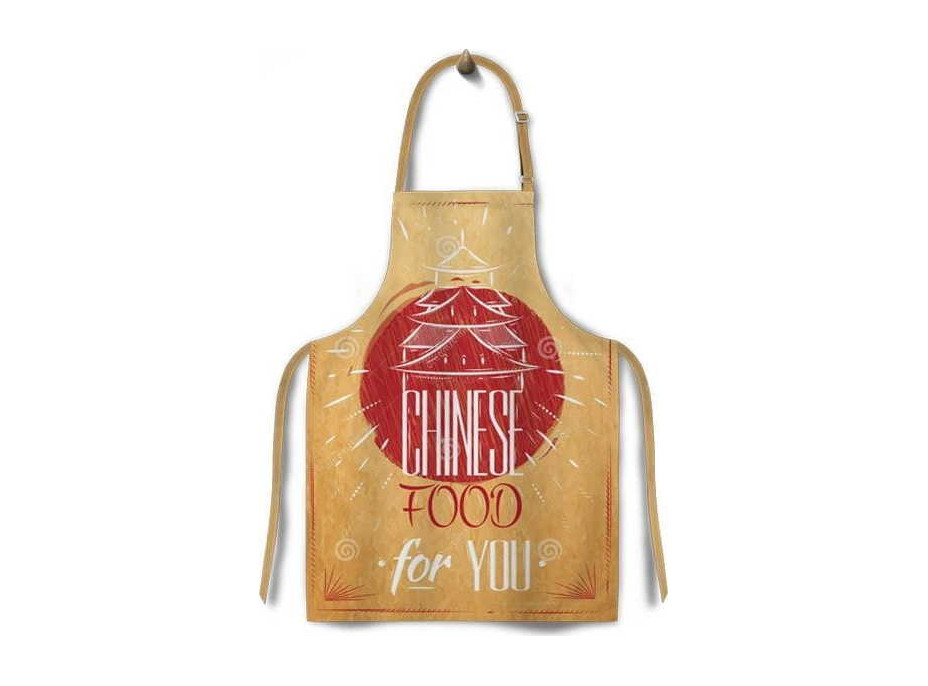 Kuchyňská zástěra CUCINE MONDO 65x75 cm - China