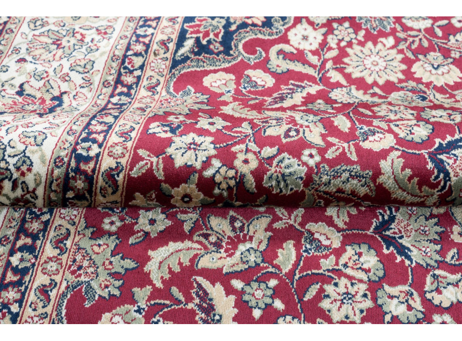 Kusový koberec ISFAHAN Baba - červený/tmavě modrý