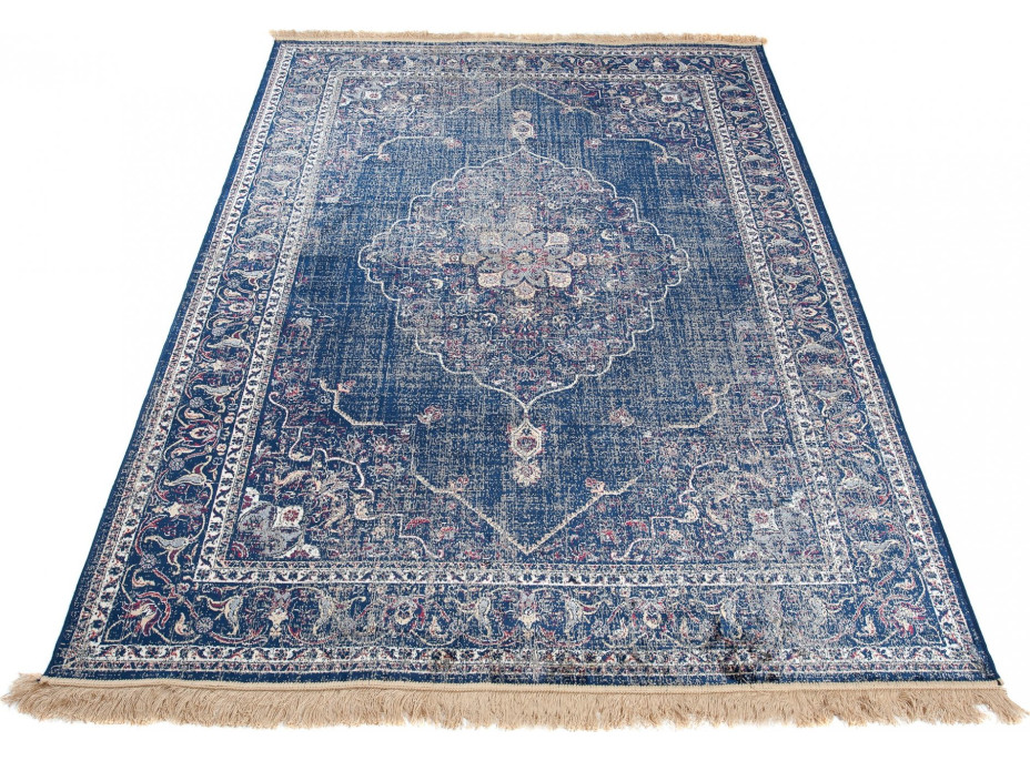 Kusový koberec ISFAHAN Malek - tmavě modrý