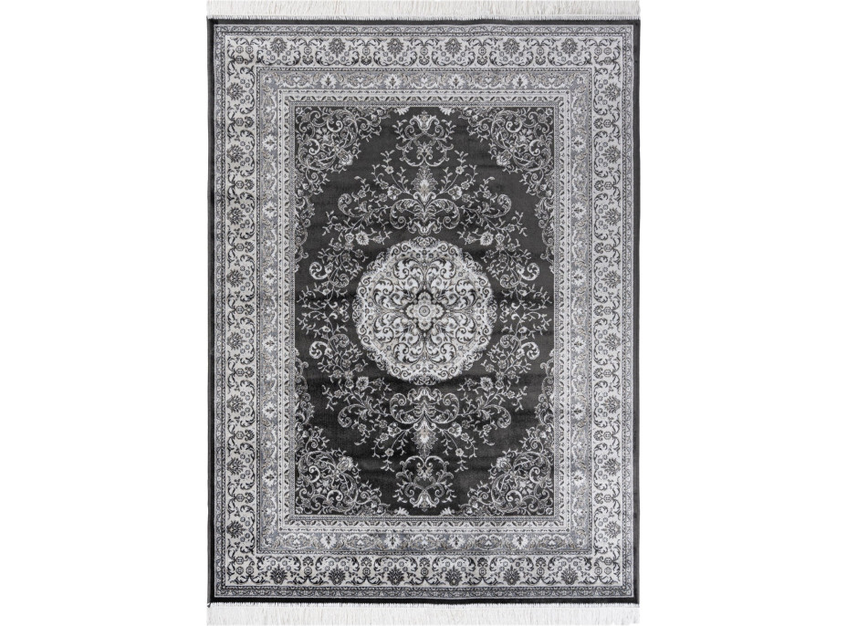 Kusový koberec ISFAHAN Rashid - tmavě šedý