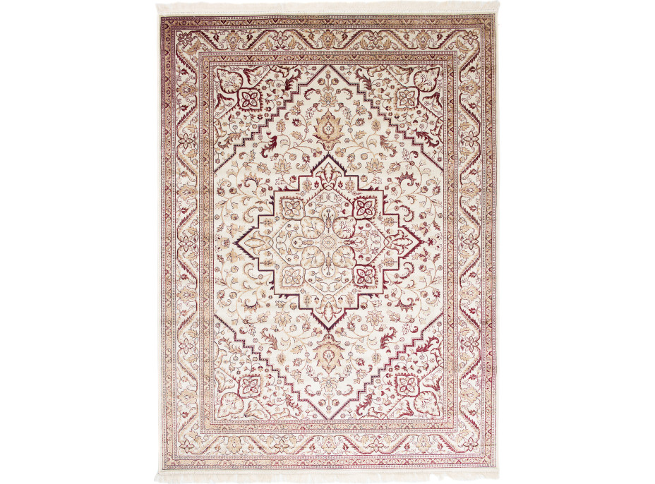 Kusový koberec ISFAHAN Tirgan - krémový/červený