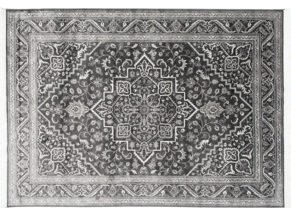 Kusový koberec ISFAHAN Tirgan - tmavě šedý